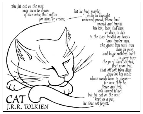 Des Chats Dans L Oeuvre De Tolkien Jrrvf Tolkien En Version Francaise