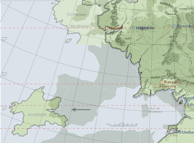 taille numenor