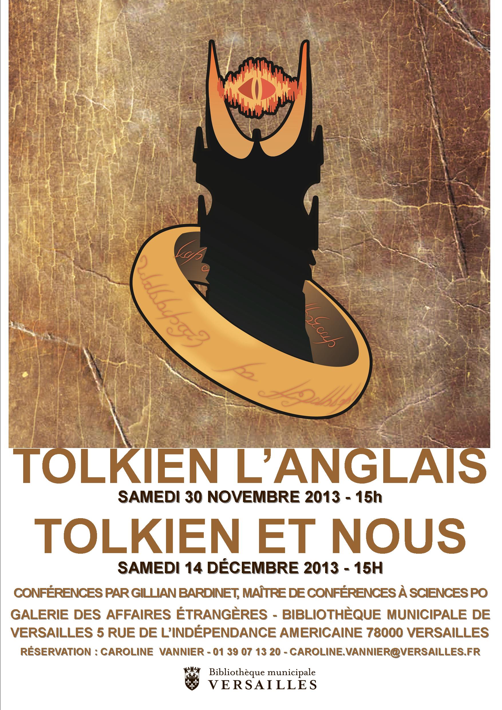 Conférences Tolkien à Versailles