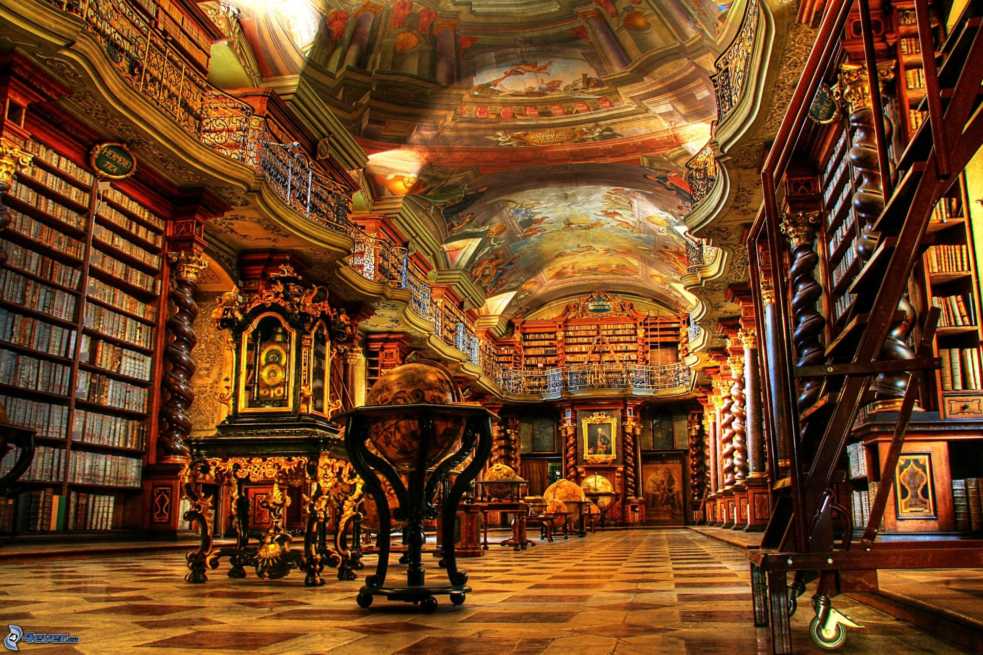 bibliotheque, hdr 162375