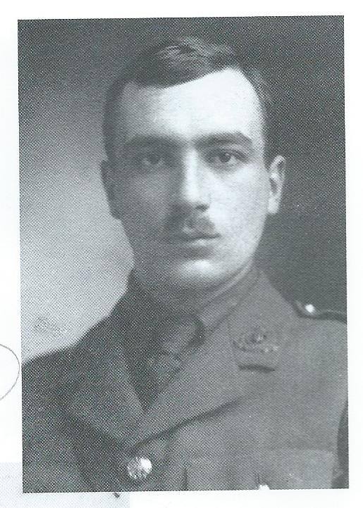 Rob Gilson vers 1916 ; tiré de Tolkien et la Grande Guerre.