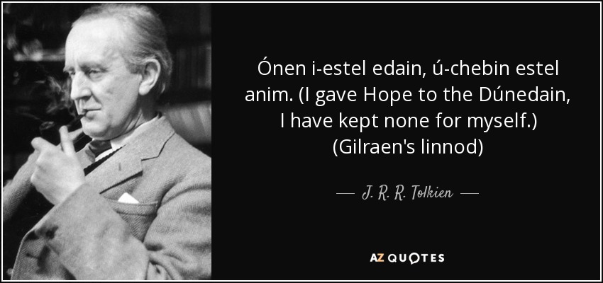 Cours Tolkien – L’espérance chez Tolkien