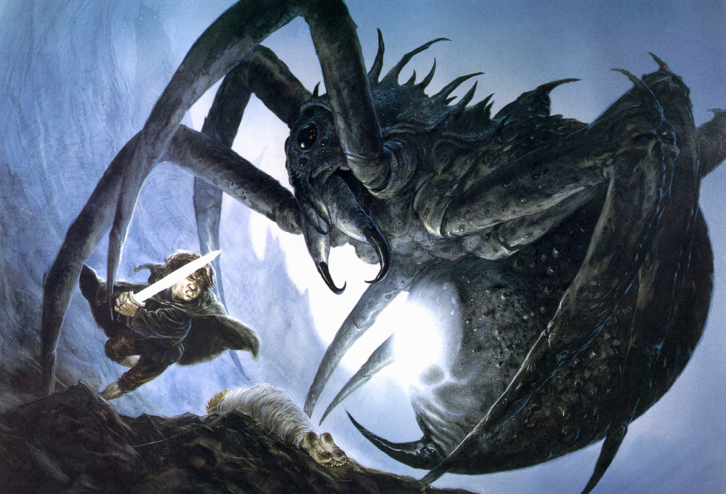 John_Howe_-_Sam_and_Shelob